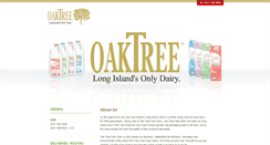 Desktop Screenshot of oaktreedairy.com